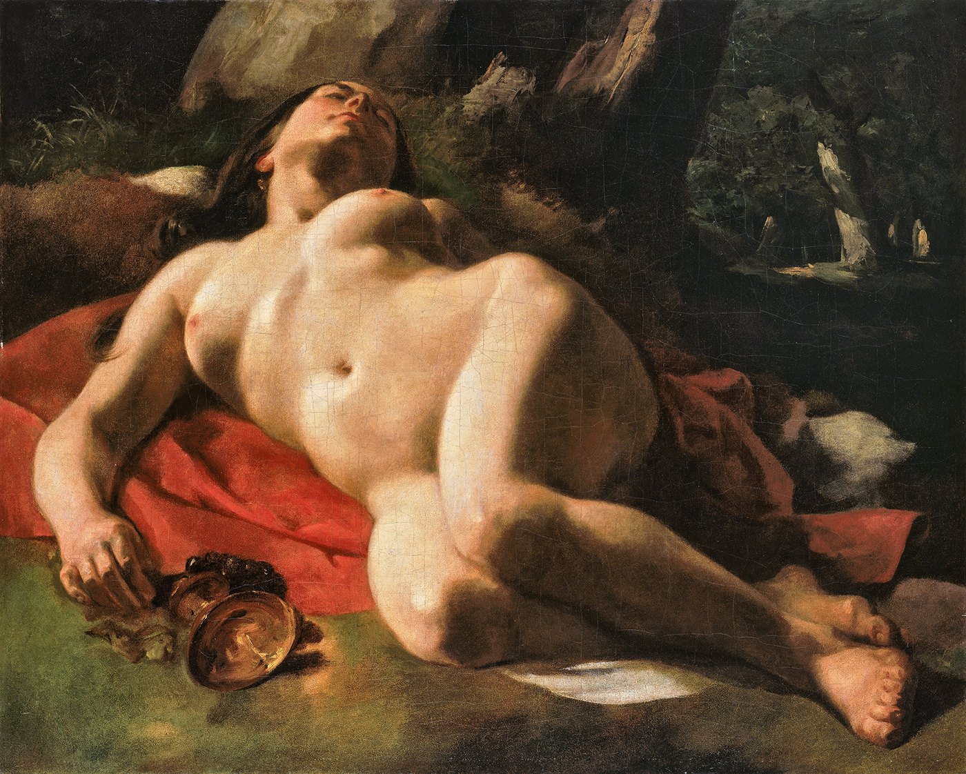 Gustave Courbet, Bacchante, 1844–1847